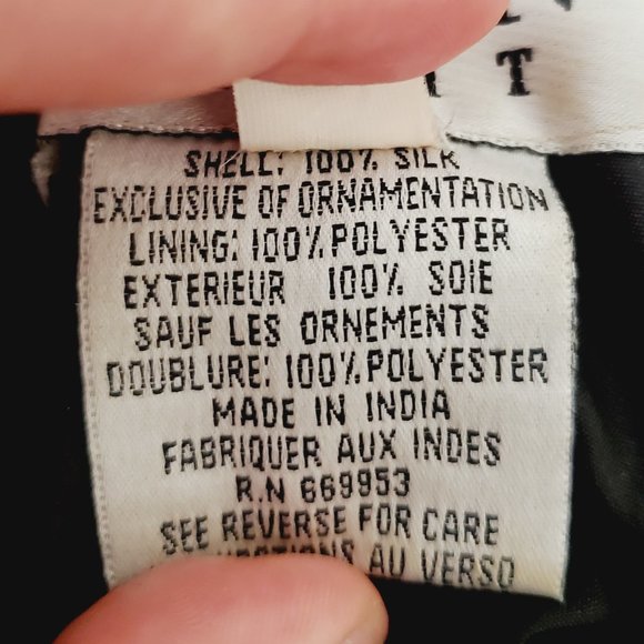 Vintage Nipon Elegant Black Sequin Dress - Picture 9 of 12